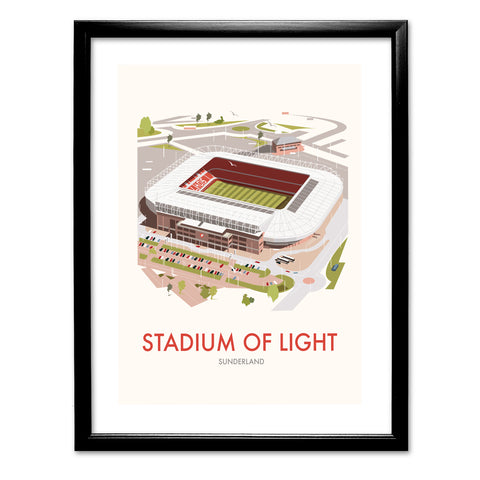 Stadium Of Light, Sunderland Art Print