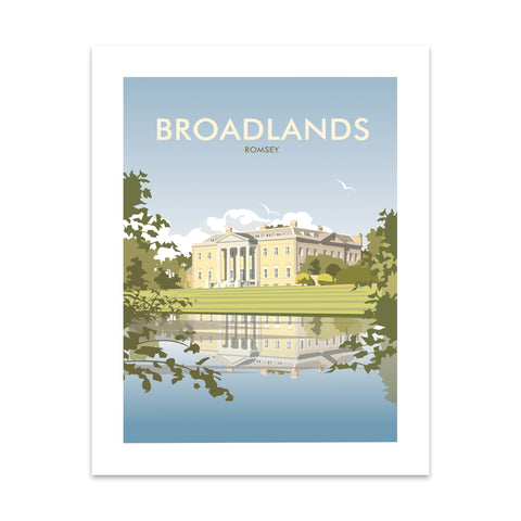 Broadlands, Romsey Art Print