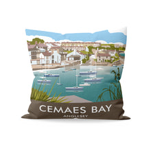 Load image into Gallery viewer, Cemaes Bay, Anglesey, Wales Cushion

