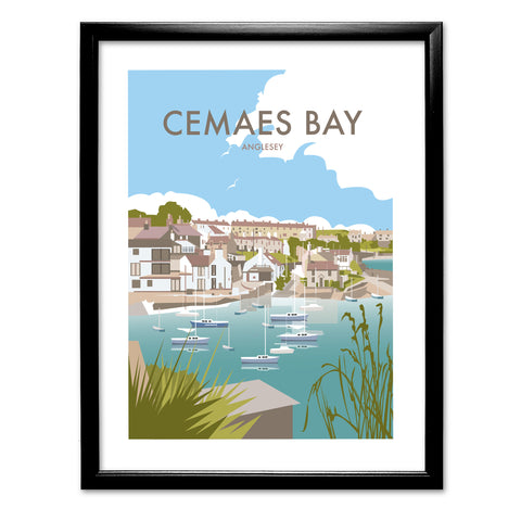 Cemaes Bay, Anglesey, Wales Art Print