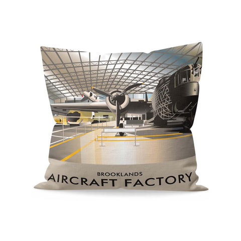 Brooklands Aircraft Factory Cushion