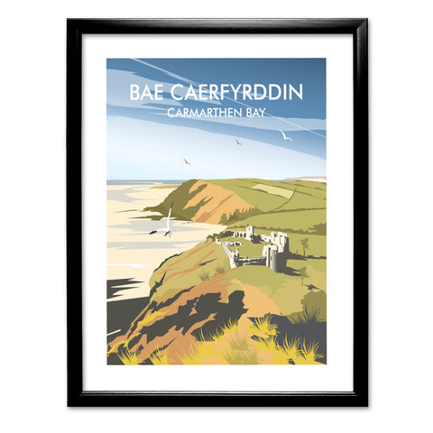 Bae Caerfyrddin, Carmarthen Bay Art Print