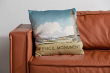 Load image into Gallery viewer, Pencil Monument, Largs Cushion
