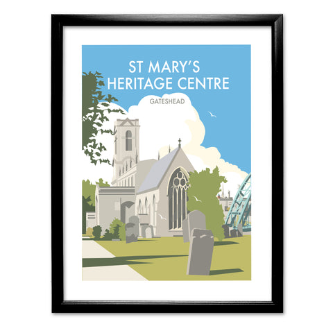 St Mary'S Heritage Centre, Gateshead, Tyne And Wear Art Print