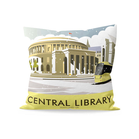 Central Library, Manchester Cushion