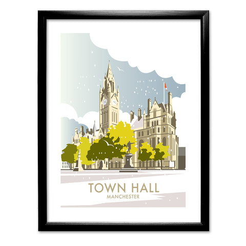 Town Hall, Manchester Art Print
