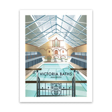 Load image into Gallery viewer, Victoria Baths, Manchester Art Print

