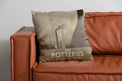 The Potteries, Stoke On Trent Cushion