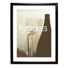 Load image into Gallery viewer, The Potteries, Stoke On Trent Art Print
