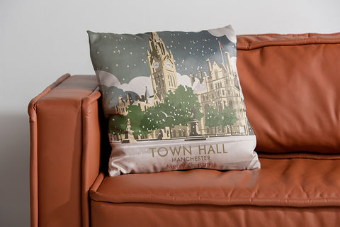Town Hall, Manchester Cushion