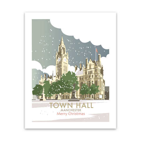 Town Hall, Manchester Art Print