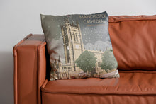 Load image into Gallery viewer, Manchester Cathedral, Manchester Cushion
