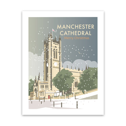 Manchester Cathedral, Manchester Art Print