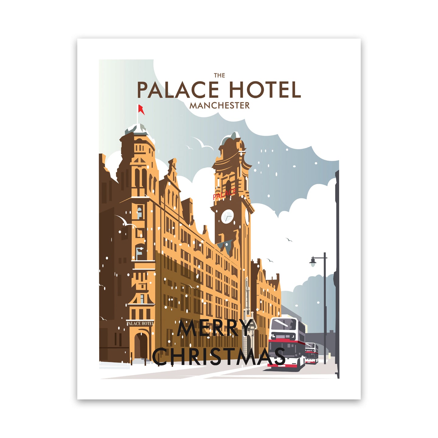 The Palace Hotel, Manchester Art Print