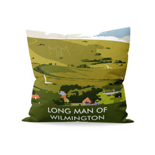 Load image into Gallery viewer, Long Man Of Wilmington, East Sussex Cushion
