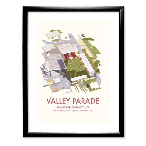 Valley Parade, Bradford City A.F.C Art Print