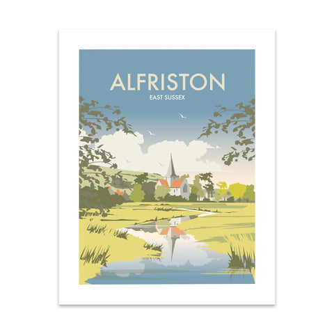 Alfriston, East Sussex Art Print