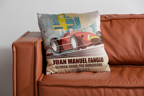 Juan Manuel Fangio, Grand Prix, Nurburgring,1957 Cushion