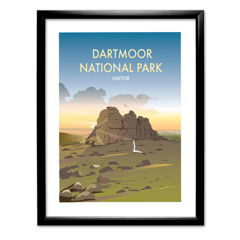 Dartmoor National Park, Haytor Art Print