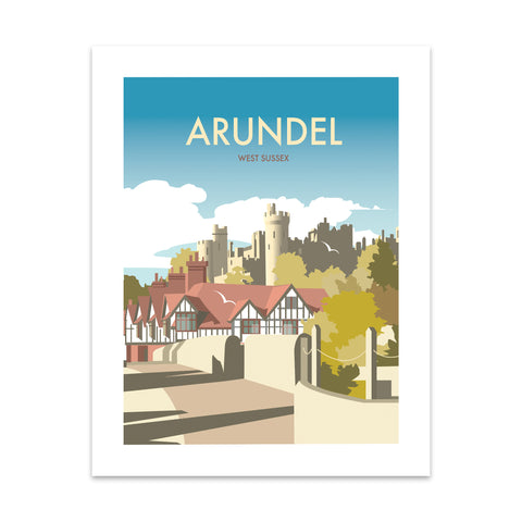 Arundel, West Sussex Art Print
