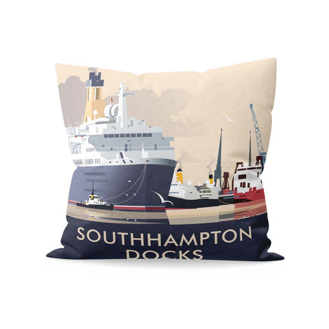 Southampton Docks Cushion