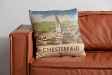 Load image into Gallery viewer, Chesterfield, Derbyshire Cushion
