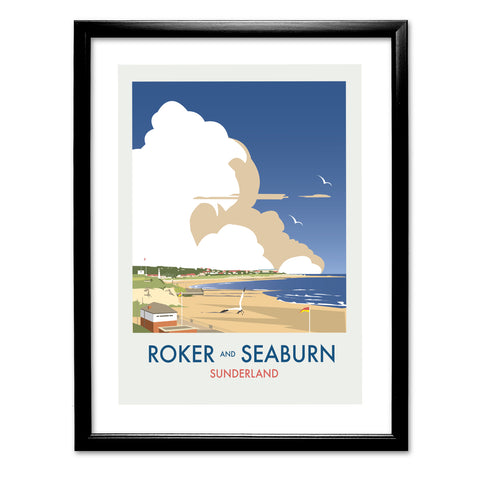 Roker And Seaburn, Sunderland Art Print