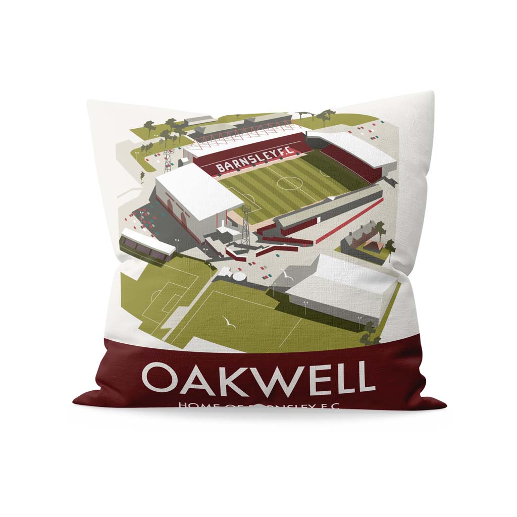 Oakwell, Barnsely F.C Cushion