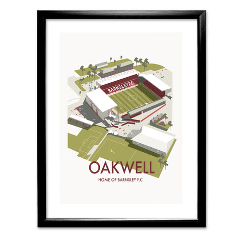Oakwell, Barnsely F.C Art Print