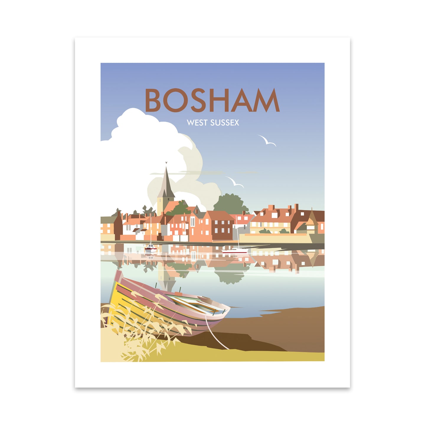 Bosham, West Sussex Art Print