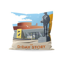 Load image into Gallery viewer, The D-Day Story, Portsmouth Cushion
