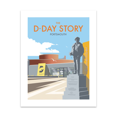 The D-Day Story, Portsmouth Art Print