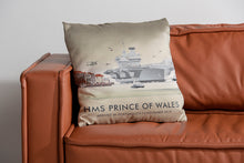 Load image into Gallery viewer, Hsm Prince Of Wales, Portsmouth, 2019 Cushion
