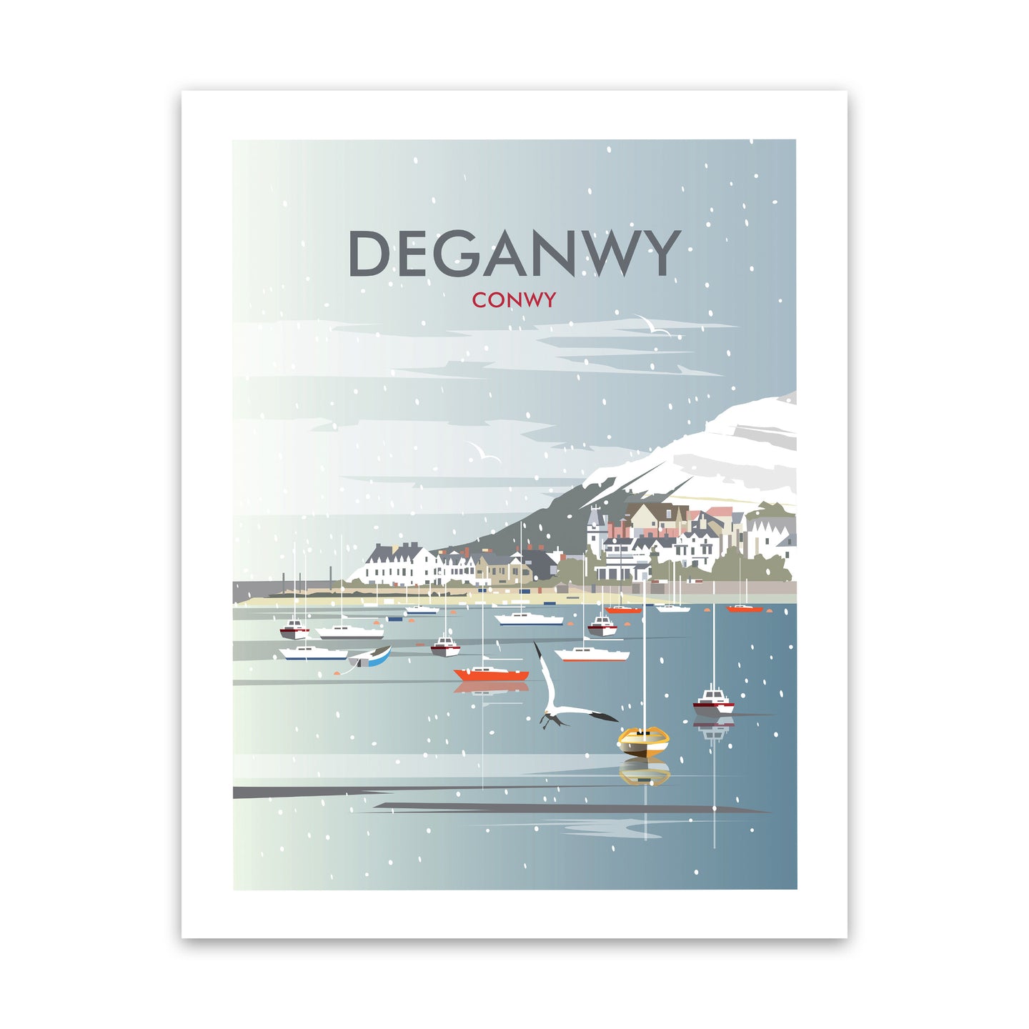 Deganwy, Conwy Art Print