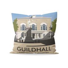 Load image into Gallery viewer, Guildhall, Caerfyrddin, Carmarthen Cushion
