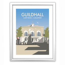 Load image into Gallery viewer, Guildhall, Caerfyrddin, Carmarthen Art Print
