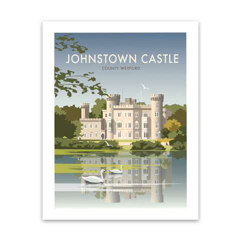 Johnstown Castle, County Wexford Art Print