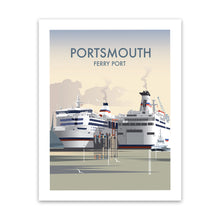 Load image into Gallery viewer, Portsmouth, Ferry Port Art Print
