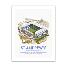 Load image into Gallery viewer, St Andrew&#39;S, Birmingham City F.C. Art Print
