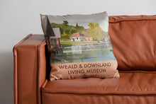 Load image into Gallery viewer, Weald &amp; Downland Living Museum, West Sussex Cushion
