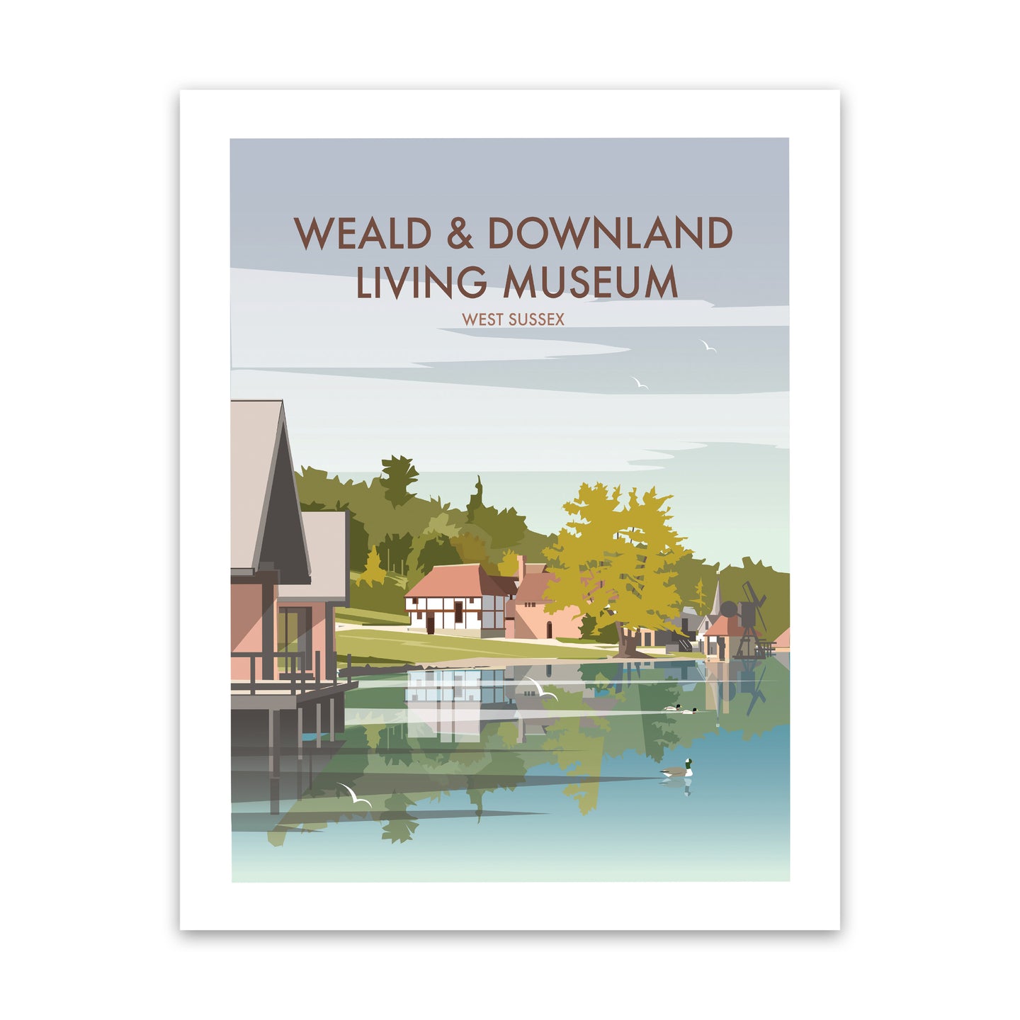 Weald & Downland Living Museum, West Sussex Art Print