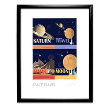 Load image into Gallery viewer, Space Travel Art Print

