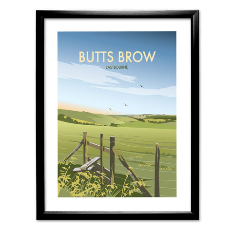 Butts Brow, Eastbourne Art Print