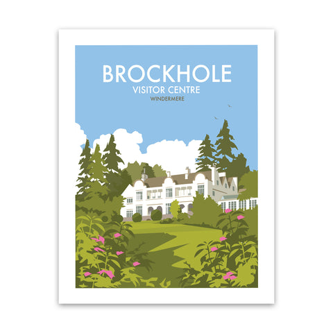 Brockhole Visitor Centre, Windermere Art Print