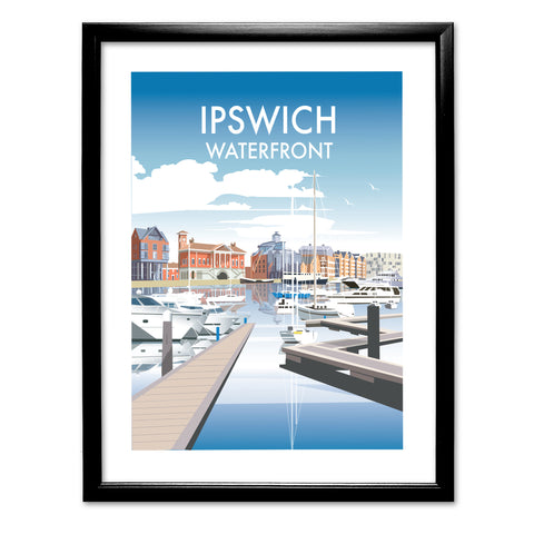 Ipswich Waterfront Art Print