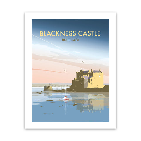 Blackness Castle, Linlithgow Art Print