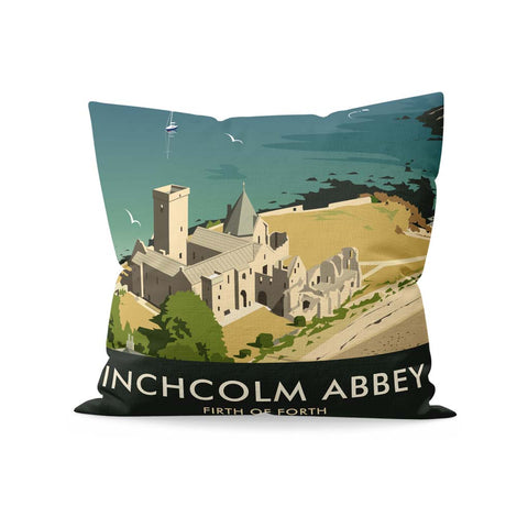 Inchcolm Abbey, Firth Of Forth Cushion