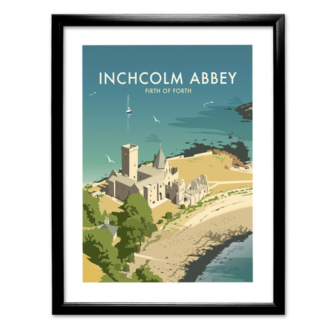 Inchcolm Abbey, Firth Of Forth Art Print