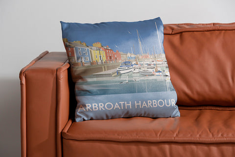 Arbroath Harbour Cushion