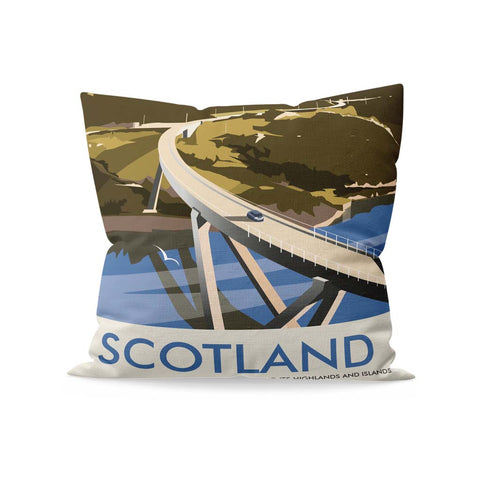 Scotland By Road Cushion